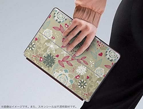 capa de decalque igsticker para o Microsoft Surface Go/Go 2 Ultra Thin Protetive Body Skins 000740 Folha de flores