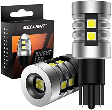 Sealight 921 912 LEDs LED reversas, lâmpadas LED T15 1000lm Super Bright Xenon White Light 906 902 Luzes de backup, luzes reversas, backup para carro e tronco
