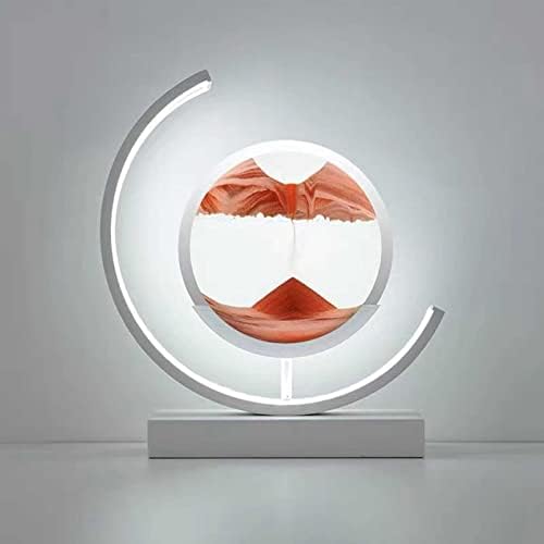 XIANFEI 3D Pintura de arremesso de mesa, lâmpada de mesa de tábua LED de lavagem criativa, lâmpada movendo de soleira,