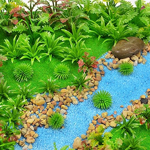 100pcs modelo árvores plantas miniaturas fadas árvores de jardim modelo cenário cenário artificial wargame árvores modelo
