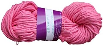 O carrinho de design rosa cor sólida cor de algodão senário 6 ritmo de bordado de bordado fios de pulseira fios de bracelete