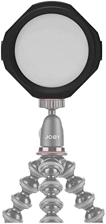 Joby Beamo Studio Background, Studio Light for Video, kit para criador de conteúdo, luz de fundo com 12 cores, 360 ° Tilting, compatível