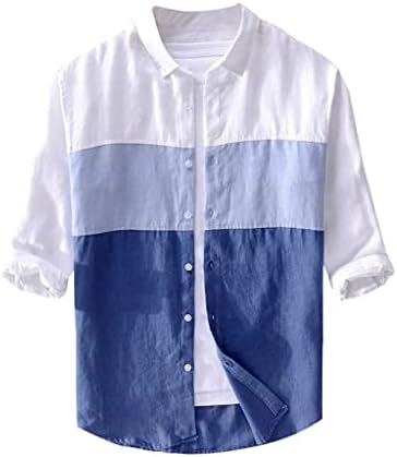 Ldchnh camiseta linho algodão de algodão verão fria manga curta masculino masculino casual camisetas casuais