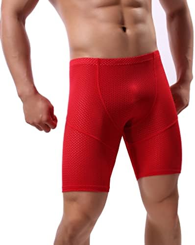 Linemoon masculino de shorts de treino de malha de malha de malha