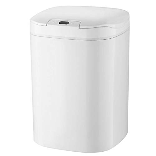N/Um lixo inteligente pode indução automática Dustbin Intelligent Electric Battery Resíduos Bin Cozinha Banheiro de banheiro