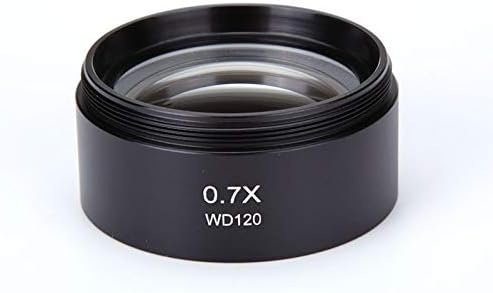 Lime-Zen WD30 WD160 0,5X 0,3X 1x 1x 1,5x 2x lente de barlow lente estéreo trinocular lente de microscópio de lente auxiliar lente de 48 mm de 48 mm