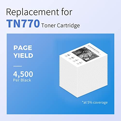 Substituição do cartucho de tone TN770 para irmão TN770 TN760 TN-770 TN 770 TONER PRONTO PARA HL-L2350DW HL-L2370DW HL-L2395DW
