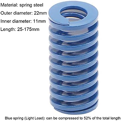 As molas de compressão são adequadas para a maioria dos reparos I de compressão molde da mola de mola de diâmetro externo 22mm x diâmetro interno 11mm x comprimento 25-175mm