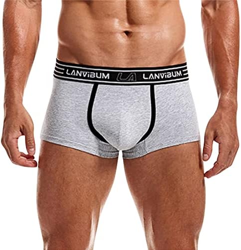 Mens boxers shorts sexy calça de boxers masculinos cuecas calcinhas calcinhas de baixo casual masculino veja através