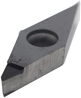 FINCOS 2PCS VCGT160404 Turning Tools Inserções de carboneto CNC Cutter Blade para torneamento do torno