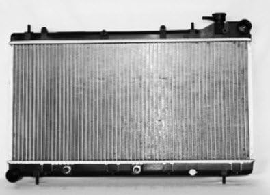 Montagem do novo radiador rareelétrico compatível com Subaru 93-98 Impreza 1.8L 2.2L 1781CC 2212CC SB37002A 2500 2143 2500 SU3010107