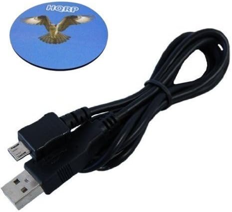 HQRP USB para micro USB Cabo de carregamento compatível com JBL Flip 4; Cobrança 2+, 3; Clipe 2; Pulso 3; Xtreme, vá,