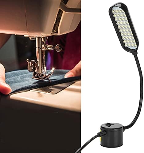 Walfront LED Light Working com base de montagem magnética 40LED Flexível Goboneck Magnet Machine Tool Lamp, iluminação especial
