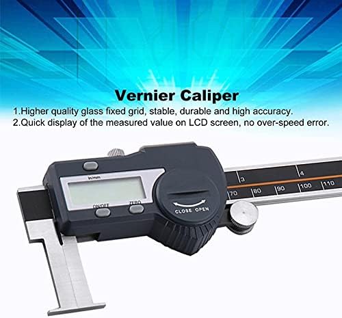 FZZDP GREAVE INTERNO DIGITAL VERNIER PALIPER INTERNO INNER GROOVE POLEGEM/METRIC/FRAÇÃO VERNIER PILIPER VERNIER