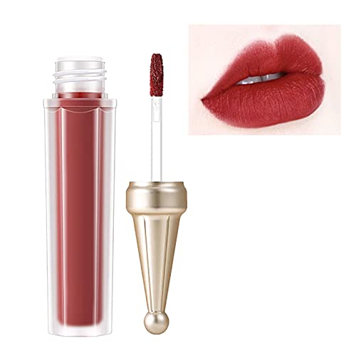 Lip Gloss Fruit Pack Batom líquido e revestimento labial não capota não desbotado kits de maquiagem de batom nuas de nude