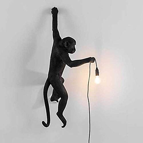 Raxinbang Monkey Mini estilo vintage/moderno/contemporâneo Lâmpada de parede e lâmpada de parede quarto/estudo/escritório/sala resina lâmpada de parede 32w luz noturna