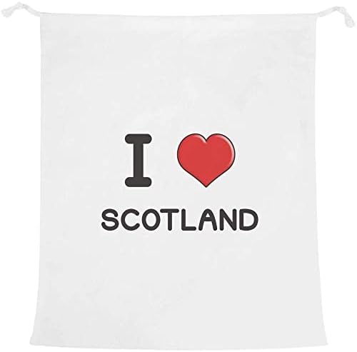 Azeeda 'I Love Scotland' Lavanderia/Bolsa de Lavagem/Armazenamento
