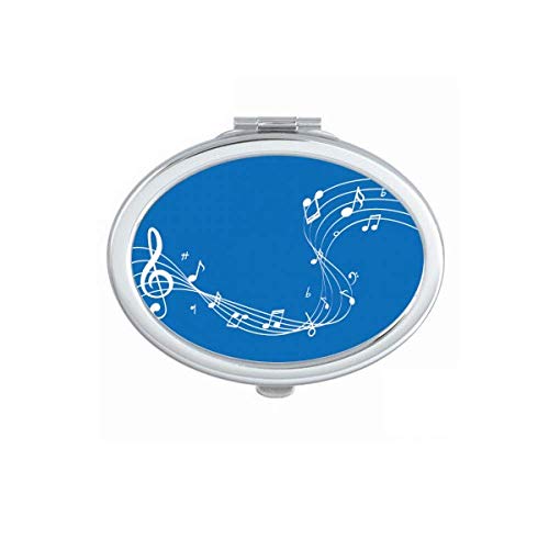 DANCG 5-LE STAFIE BLUE MELHOR OVAL Portátil Maquiagem de bolso