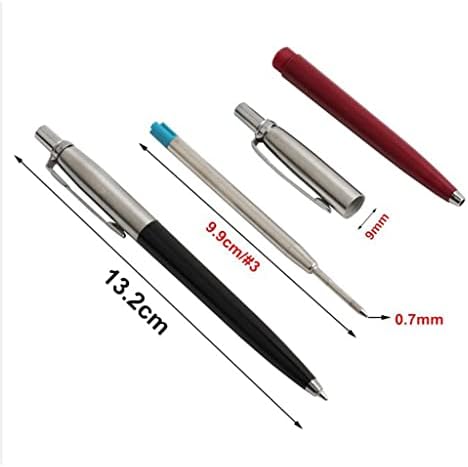 Jydqm metal esferontal caneta comercial para caneta de bola de escritório escolar