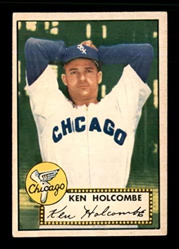 95 Ken Holcombe - 1952 Topps Baseball Cards classificados VGEX - Cartões vintage autografados de beisebol.