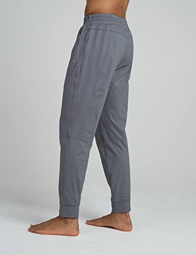 Lapasa Men's Sweats, corredores ativos com bolsos para executar o treino de ginástica casual M22 Fleece / M106 / M107 Athletic