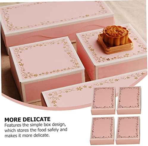 Sewacc 10pcs caixas de embalagem caixas de bolo recipientes de cupcake recipientes de doces para caixas de presentes para