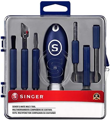 Singer 47300 Ferramenta Multi Ferramenta de Esgoto - 11 ferramentas em uma caixa de armazenamento, azul