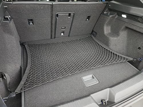 Floor Style Automotive Elastic Trunk Mesh Cargo Net para Volkswagen Id.4 2021-2023 - Organizador e armazenamento premium - rede de bagagem para crossover - Melhor organizador de carros para Volkswagen Id 4