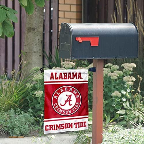 Alabama Crimson Tide Garden Bandle and Mailbox Post Mount Solder Set