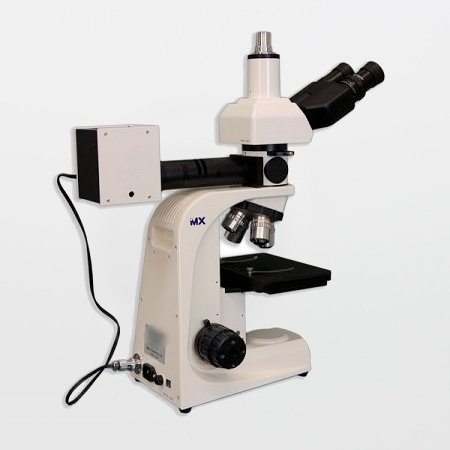 MEIJI TECHNO MX7530 Microscópio trinocular metalúrgico; Campo brilhante/campo escuro/incidente