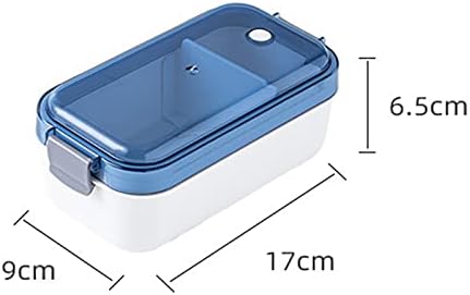 Recipientes de armazenamento de alimentos para geladeira caixa de partição móvel Bento com travamento Catch Catch Silicone Picnic