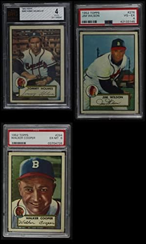 1952 Topps Boston Braves Low Number Team Set Boston Braves VG/Ex Braves