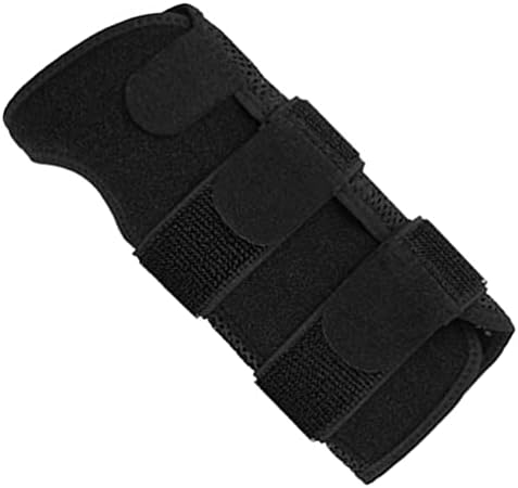 Bolsa de pulso de túnel de carpo Besportble Brace de suporte de pulso ajustável com talas Protetor de pulso de suporte à mão de braço para lesões Espordações de dor de pulso 21cm