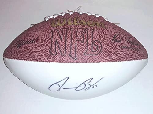 Ronnie Brown contratou Wilson Full Size Football + JSA Dolphins Eagles Chargers - Bolsas de futebol autografadas