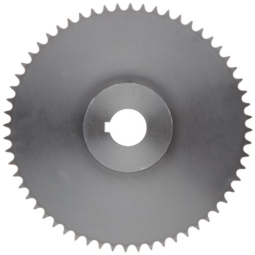 Tsubaki 40b26f-1g acabado sprocket, fita única, polegada, 20 Ansi No., pitch de 1/2 , 26 dentes, 1-7/16 furo