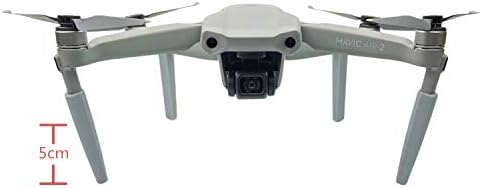 Extensões do equipamento de desembarque do drone de impressão 3D Extensões de suporte para a perna de protetor para DJI Mavic Air 2 Acessórios
