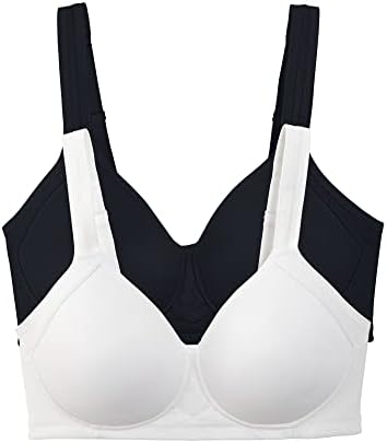 Vanity Fair Women Wireless Medium Impact PLUS TAMANHO BRA ESPORTIDO ACONTELO