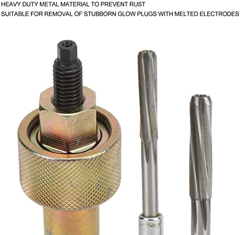 Conjunto de revendedores de alcatificador de plugue Kimiss Glow, Remoção de eletrodos Extração de plugs de ferramenta Substituição para veículos Mercedes Benz