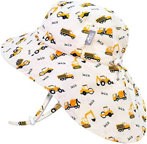 Jan e Jul Grow-With-Me-Me Aventura de Cotton Aventura Sun-Hat