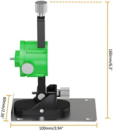 Dirio-peça suportes de parede de nível de laser magnético, para 8/12 linhas 3D Base de posicionamento de linha de adaptador