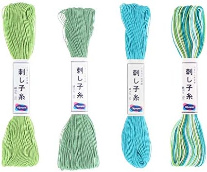 Olympus Sashiko Thread 20m Skein Color Pacéis