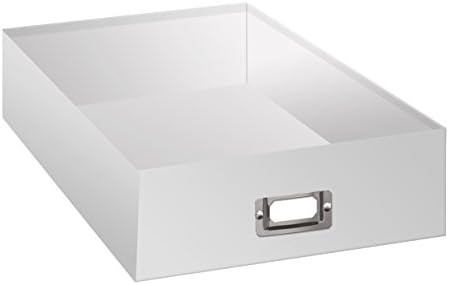 Pioneer Jumbo Scrapbook Storage Box, artesãos brancos, 14 3/4 x 13 x3 3/4