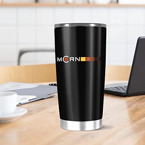 Tumbler isolado de aço inoxidável 20oz mcrn frio com cores quentes de café gelado de chá de chá de água presente para familiares