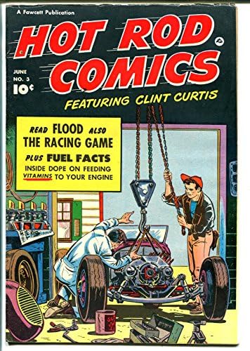 Hot Rod-#3 1952-FAWCETT-JOHN Cobb-Dirt Sprint Cars-Bettenhausen-Fn menos menos