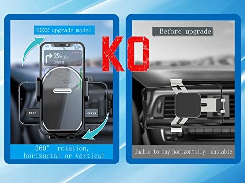[Atualizado] Mengmannu Car Mount, o suporte do telefone universal de ventilação de ar para o carro, [super estável e fácil]