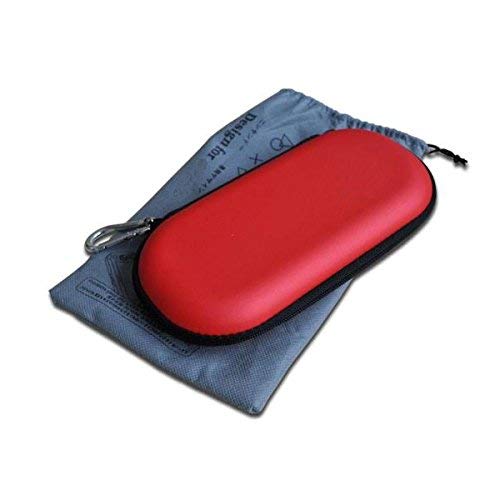 OSTENT Protector Viagem dura Transporte de casca de casca bolsa bolsa para Sony ps vita psv cor vermelha