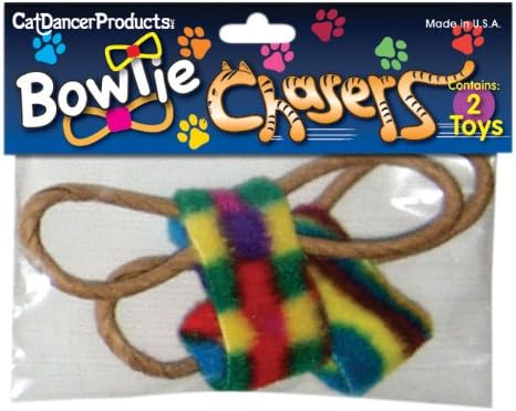 Dançarina de gato 805 Bowtie Chaser Interactive Cat Toy