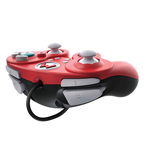 Wired Fight Pad Pro - Controlador Oficial da Nintendo Switch - Classic GameCube Style Retro Controller - Perfeito para Super Smash Bros & Mario Party - OLED Compatible