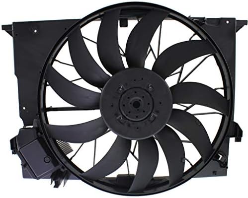 KarParts360 Montagem do ventilador do radiador para Mercedes-Benz CLS63 AMG 2007-2011 Substituição para MB3115121 | 2115002293