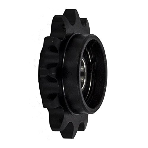 Jeremywell 40 Corrente de rolos Roller Idler Sprocket 12mm Bore endurecido 12 dente